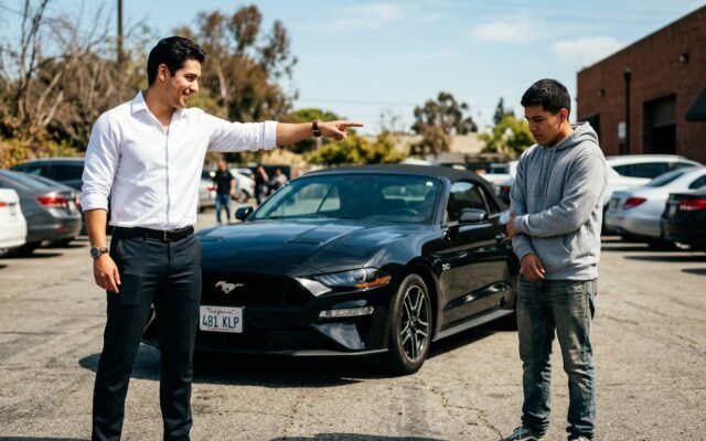Se burló de su ropa sucia frente a un lujoso Mustang: la tremenda lección de humildad que paralizó a todos