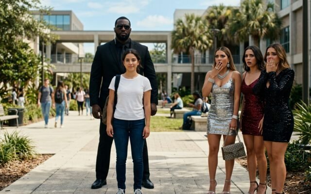 Las niñas ricas se burlaron de su ropa humilde en la universidad: sin sospechar quién era su poderoso y millonario padre 😱🤫